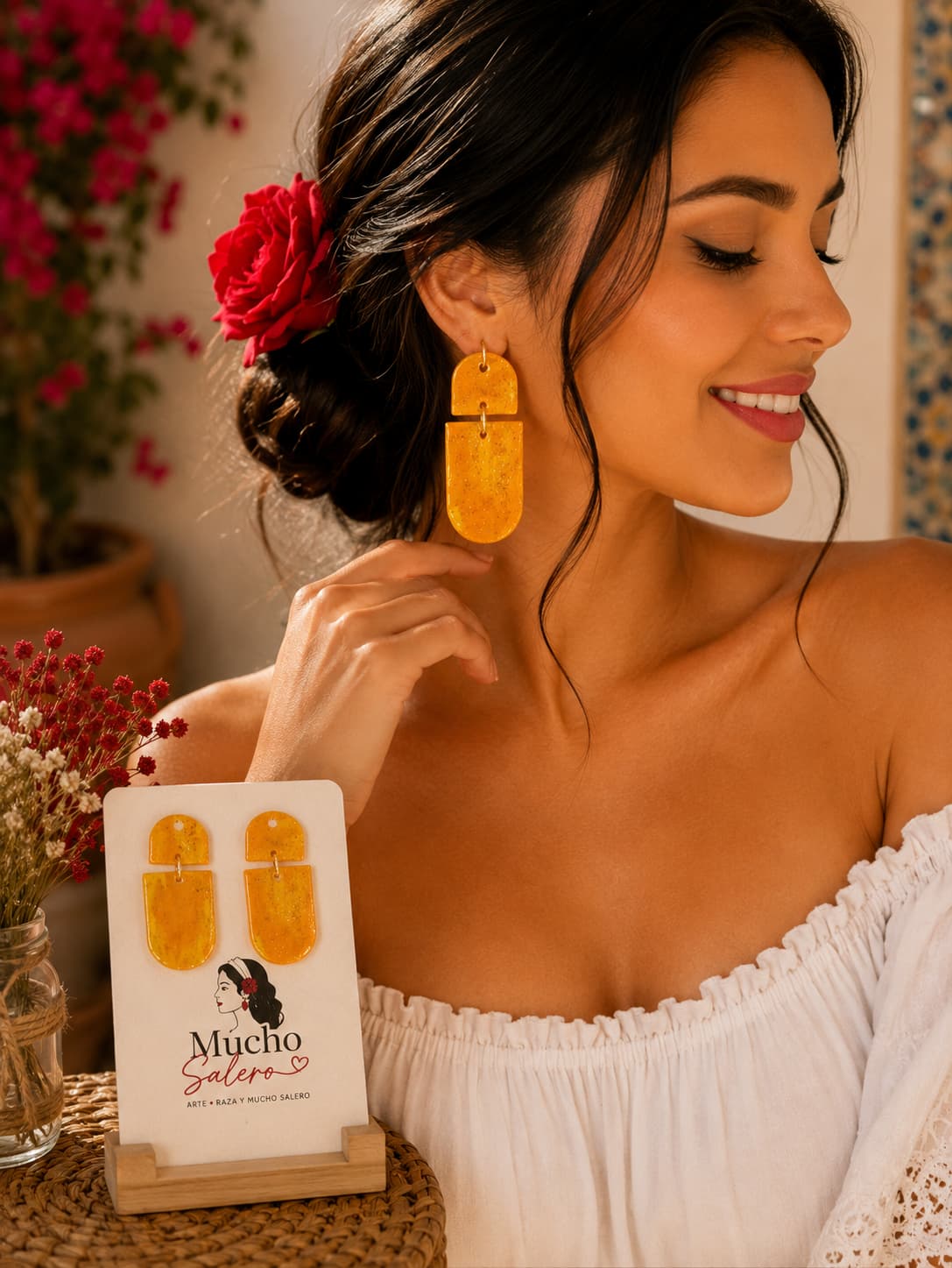 Pendientes Aire Flamenco